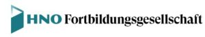 HNO-Fortbildungsgesellschaft, logo